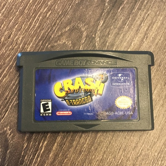 Nintendo Game Boy Advanced Crash Bandicoot N Tranced - Picture 1 of 1